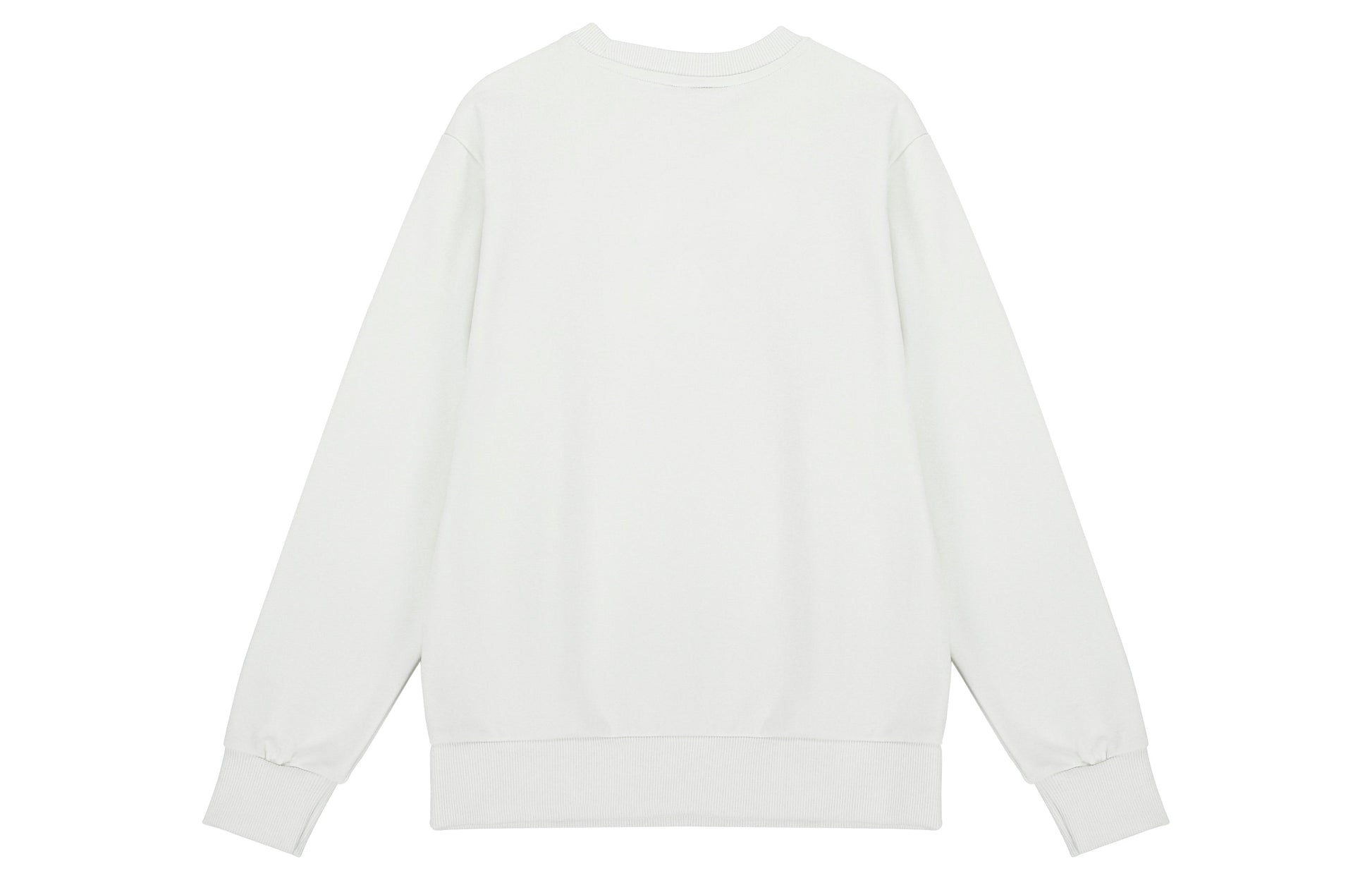 New Balance Solid Color Round Neck Sports Pullover White AMT21555-IV