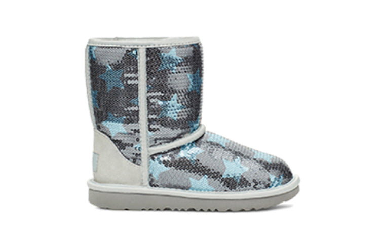 (PS) UGG Classic Short ll Sequin Star Denim Blue 1107988T-DMB