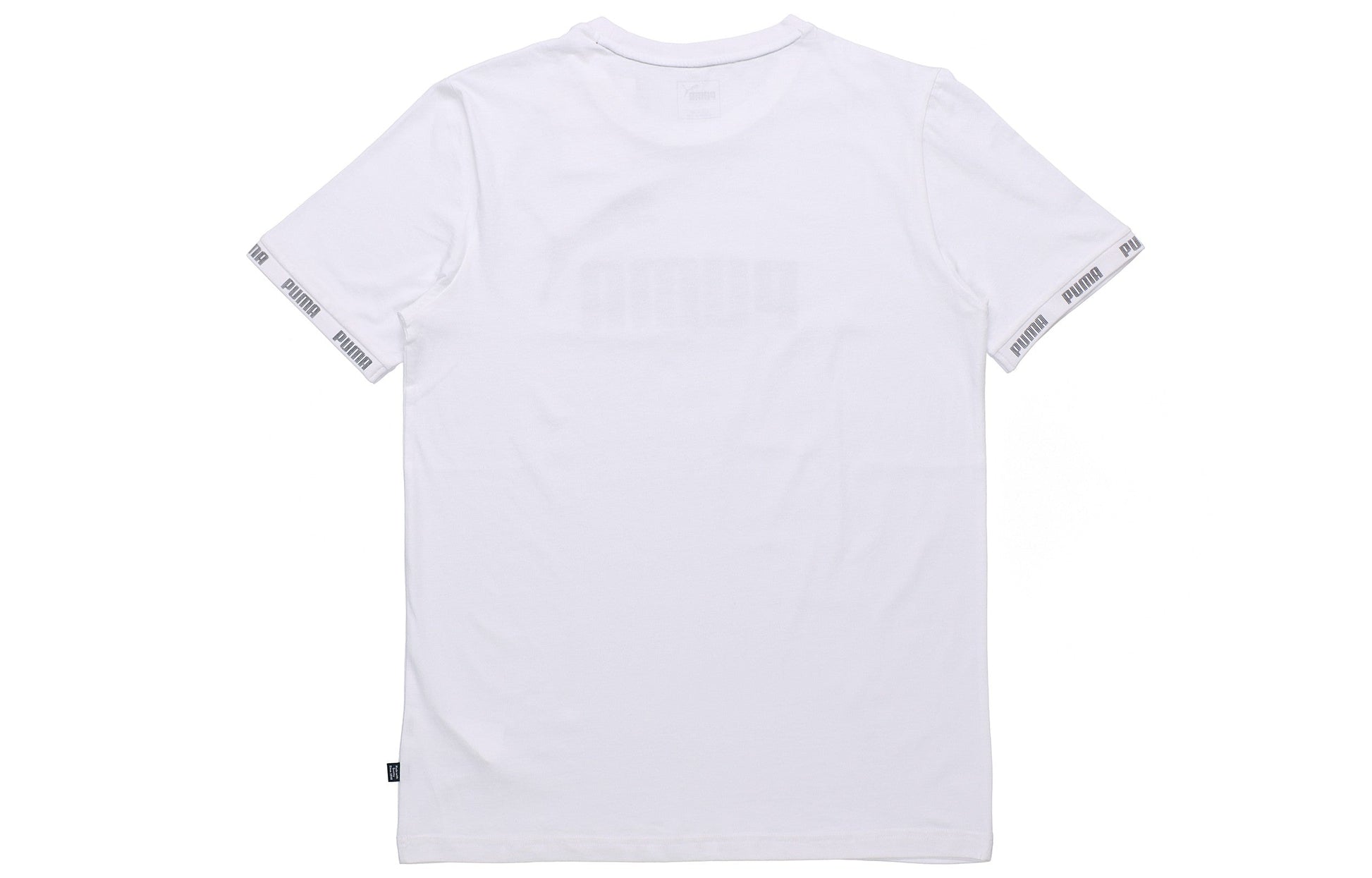 PUMA Cuff Casual Short Sleeve White 844627-02