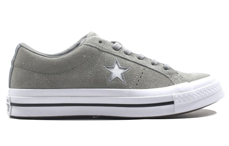 Converse One Star Shoes Grey 163384C