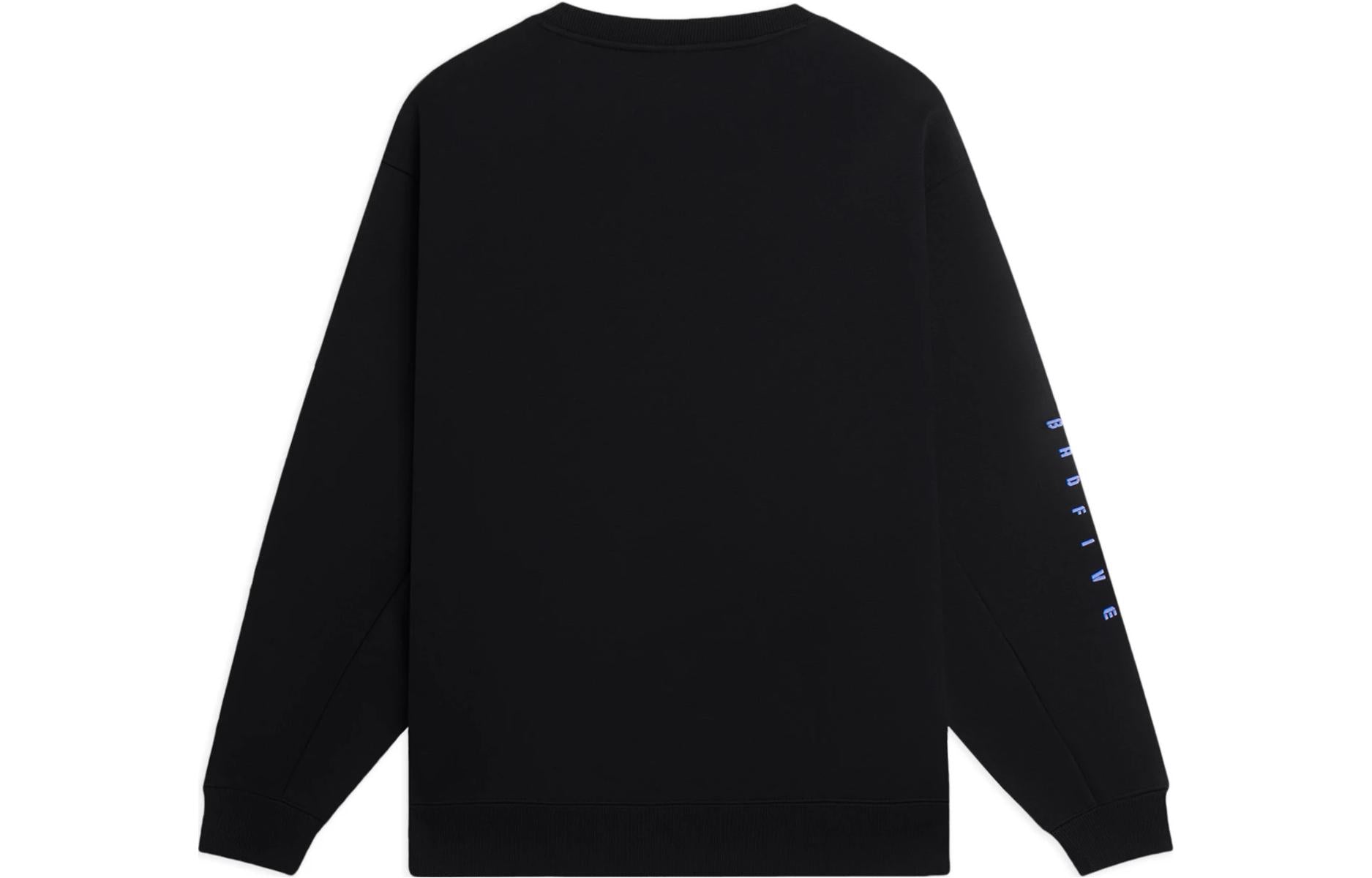 Li-Ning BadFive Graphic Sweatshirt 'Black' AWDSC01-3