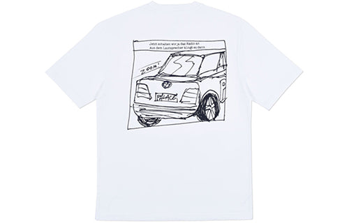 PALACE Autobahn T-Shirt White Unisex PAL-SS18-048