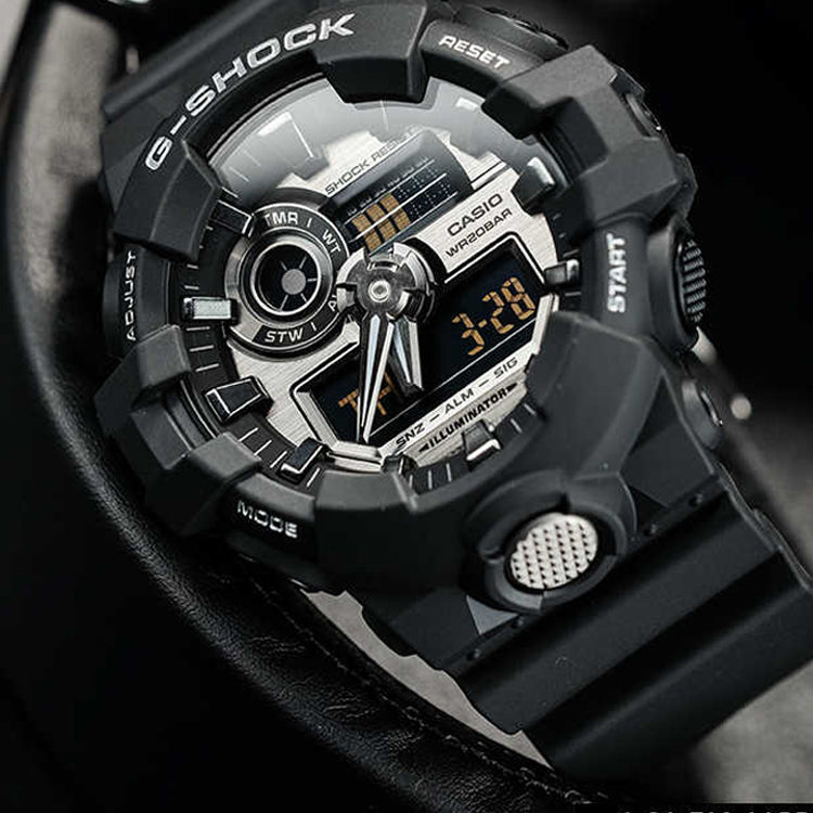 CASIO G-Shock Analog-Digital 'Black' GA-710-1APR