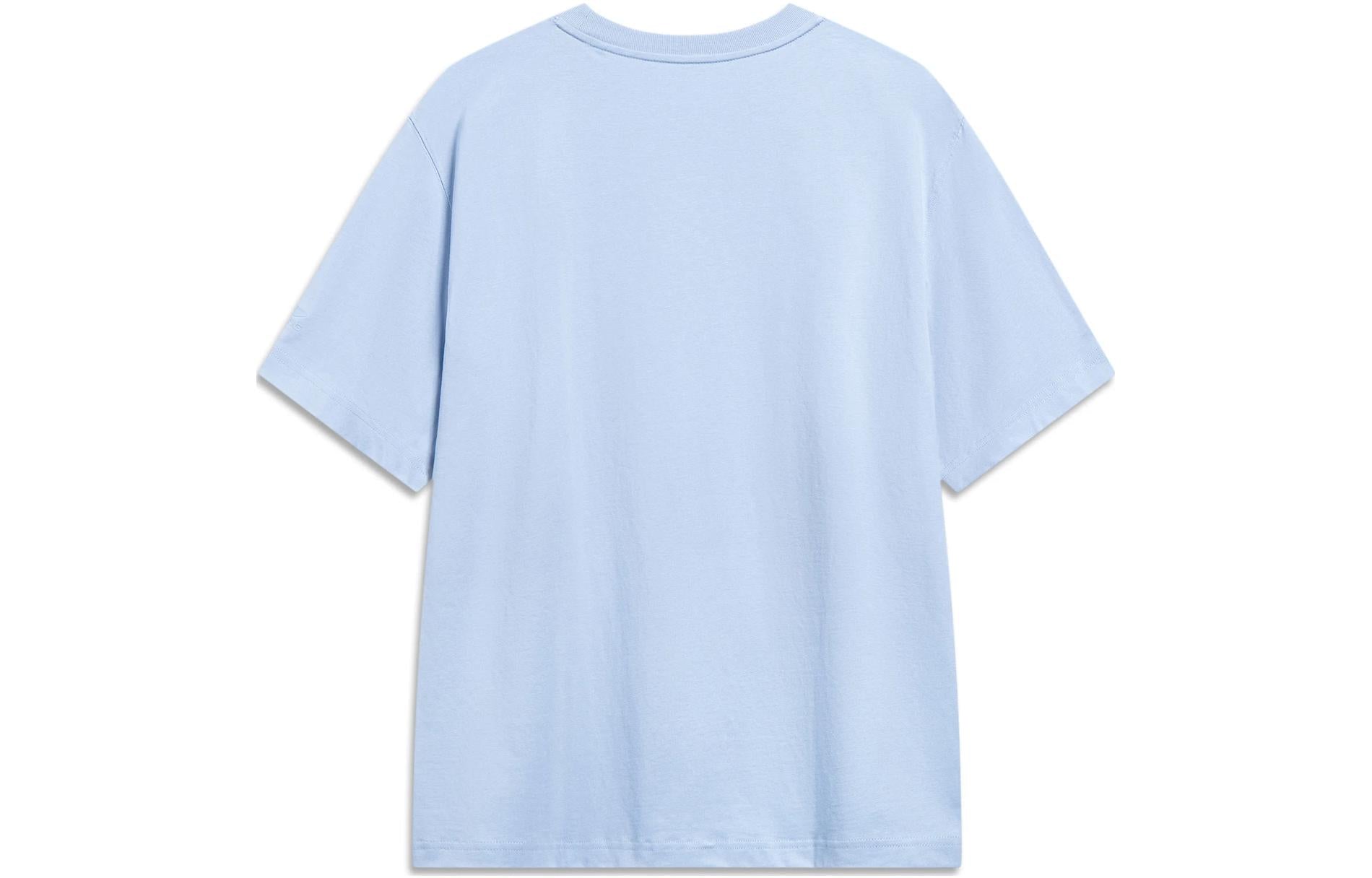 Li-Ning Lifestyle T-shirt 'Clear Blue' AHST187-10