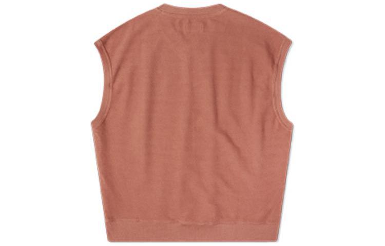 Converse Herringbone Terry Knit Vest Asia Sizing 'Mineral Clay' 10023273-A03