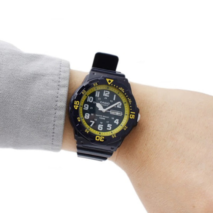 Men's CASIO Outdoor Minimalistic Retro Sports quartz Watch Strap Mens Blue Analog MRW-200HC-2B