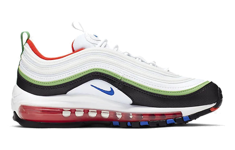 (GS) Nike Air Max 97 'White Royal Green Nebula' 921522-105