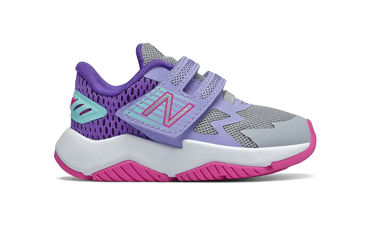 New Balance Rave Run Toddler Grey Purple ITRAVBL1