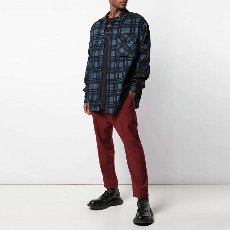 Off-White SS20 Arrows Flannel Checked Shirt OMGA098S20H480203000