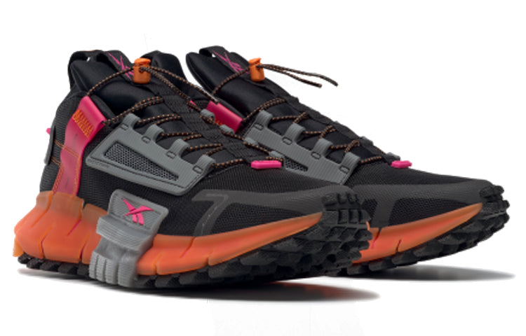 Reebok Zig Kinetica Edge 'Black High Vis Orange' FU8182