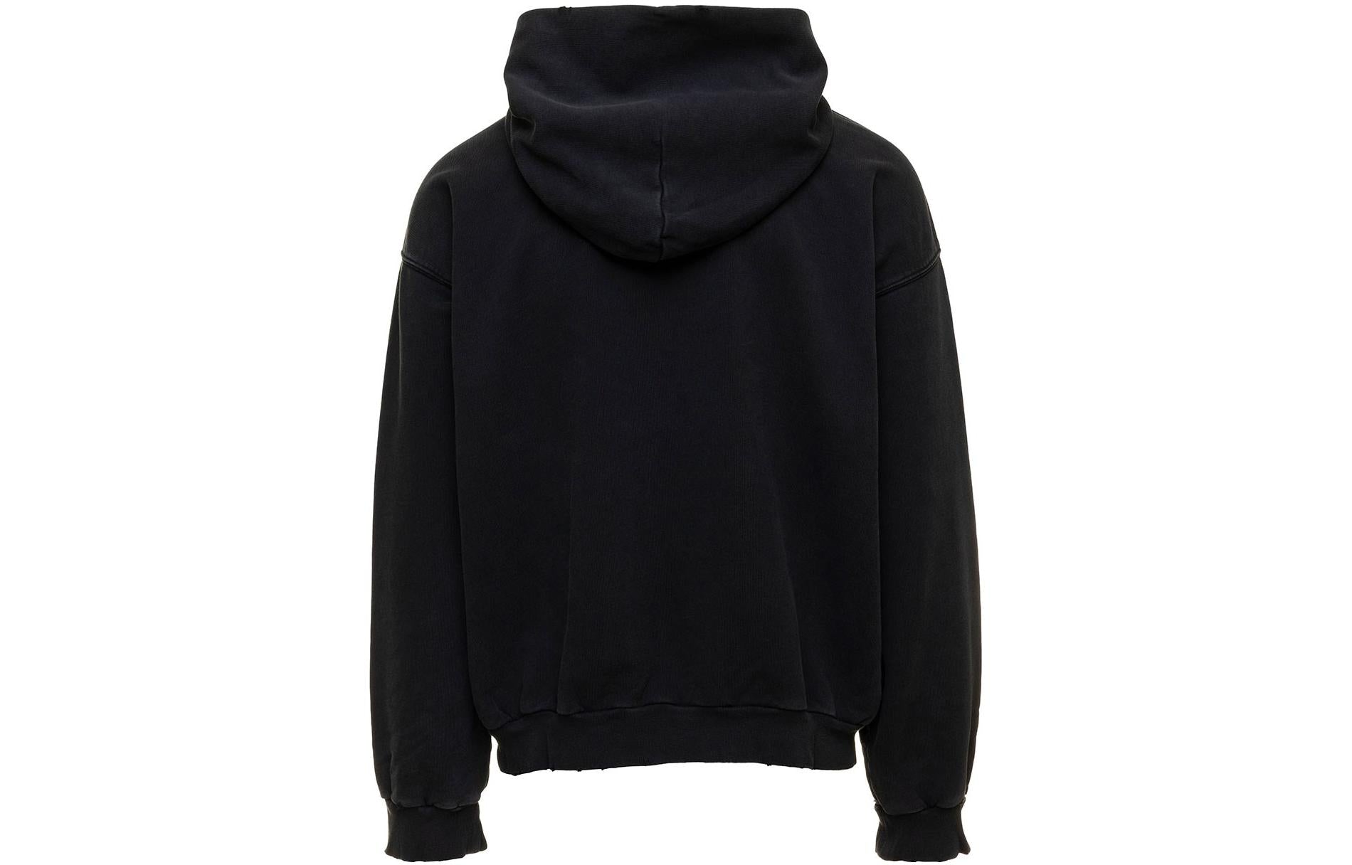 Balenciaga BB Be Different Popover Hoodie 'Black White' 720426TNVV11070