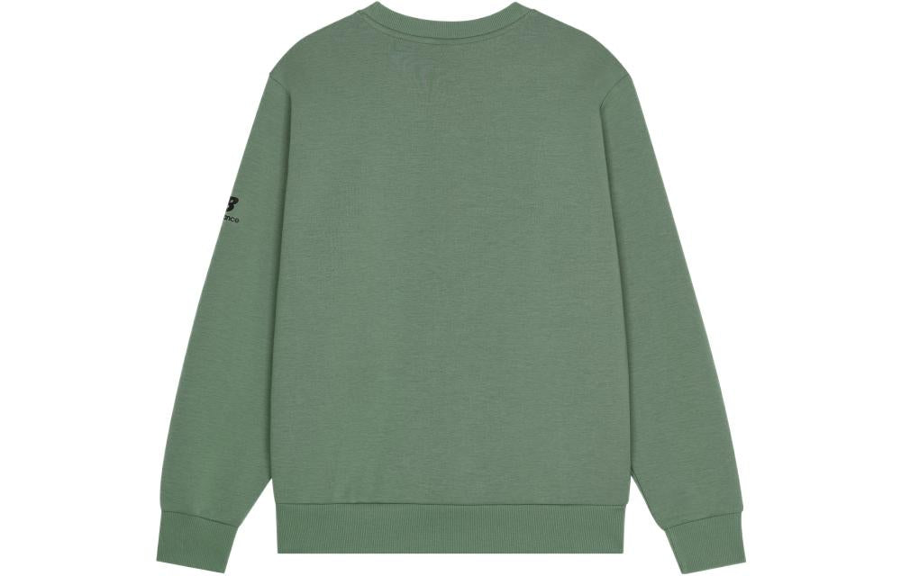 New Balance Casual Sweatshirt Asia Sizing 'Green' AMT13366-CEL