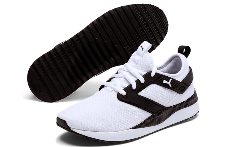 PUMA Pacer Next Excel Mesh Training Shoes White/Black 370208-02