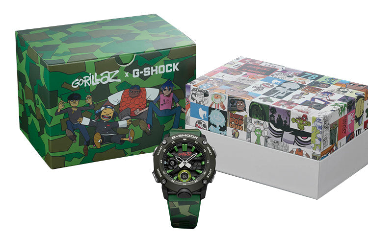 CASIO G-Shock Analog-Digital 'Green' GA-2000GZ-3APR