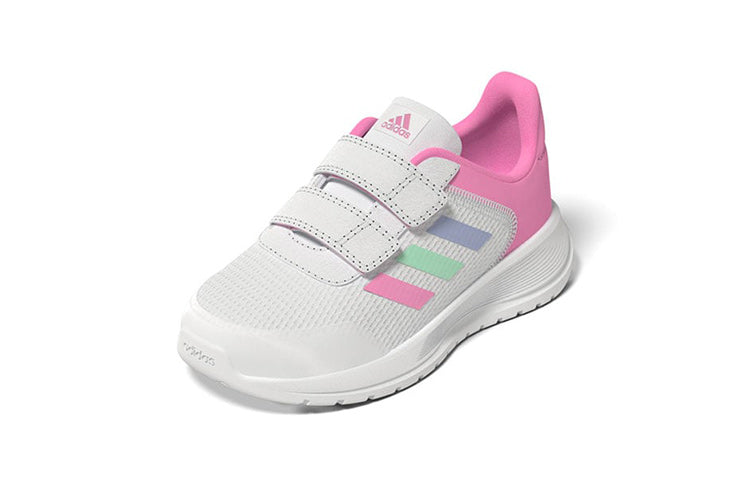 (TD) adidas Tensaur Shoes 'White Beam Pink' HP6154