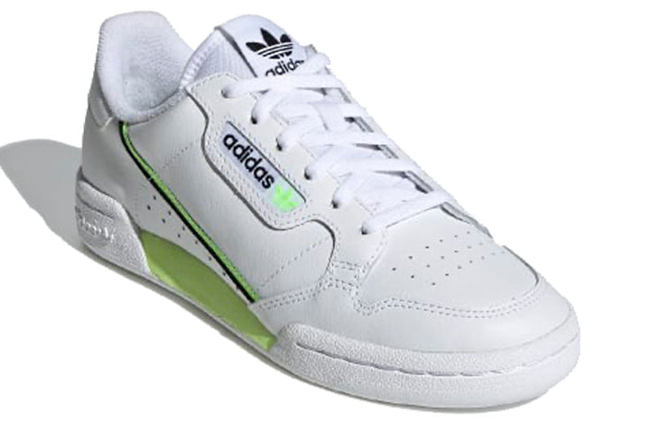 (GS) adidas Continental 80 J 'White Green' EG6820