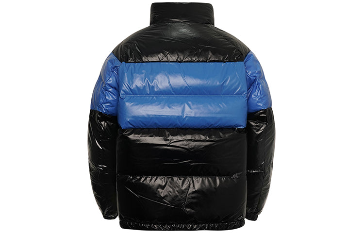 New Balance Reversible Puffer Coat Asia Sizing 'Black Blue' NP943013-BL