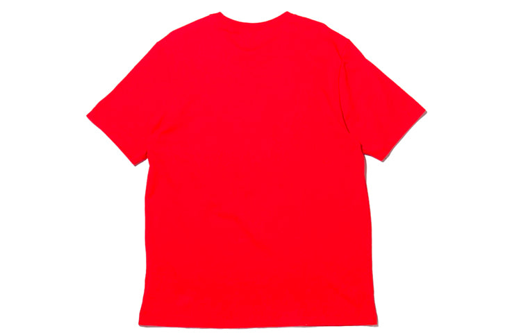 Air Jordan Brand Ss Tee Black Reflective Logo Printing Short Sleeve Red CU1684-657