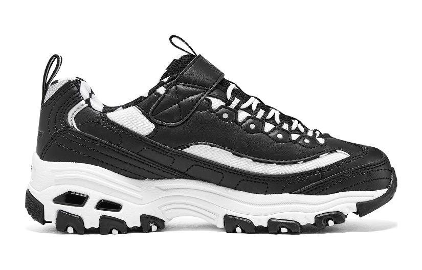 (GS) Skechers Dlites Shoes 'Black White' 319019L-BKW
