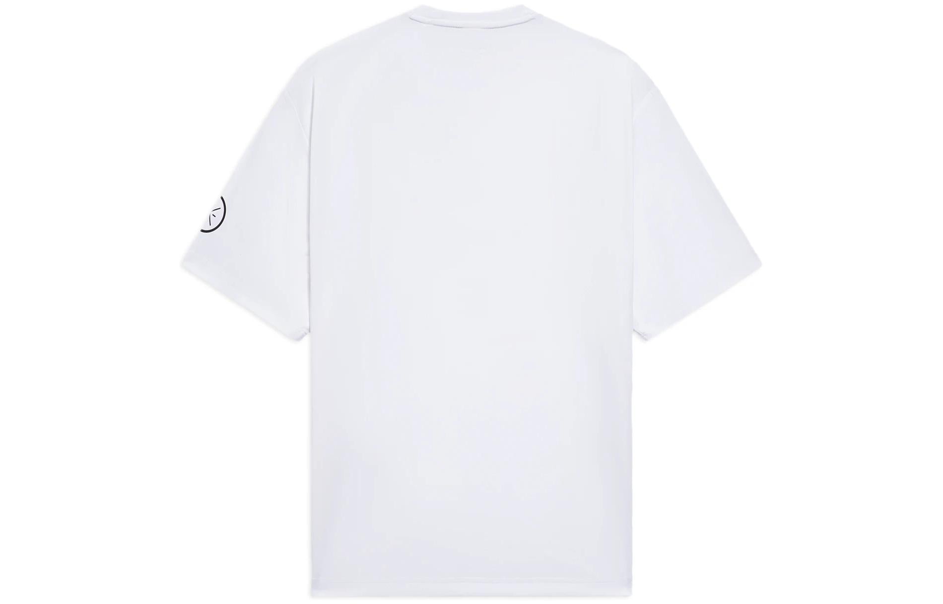 Li-Ning Way Of Wade Graphic Loose Fit T-shirt 'White' AHSS435-2