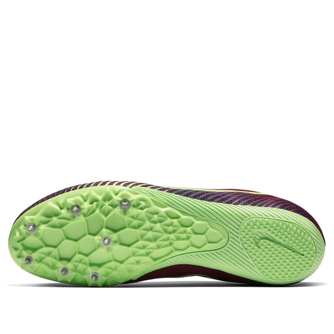 (WMNS) Nike Air Zoom Rival M 9 Spikes 'Purple Green' AH1021-600