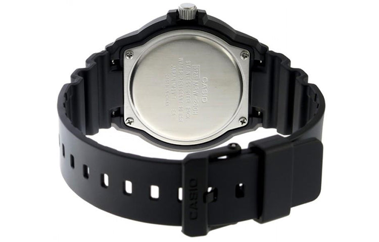 Men's CASIO YOUTH Sports quartz Watch Mens Black Analog MRW-200H-1B3