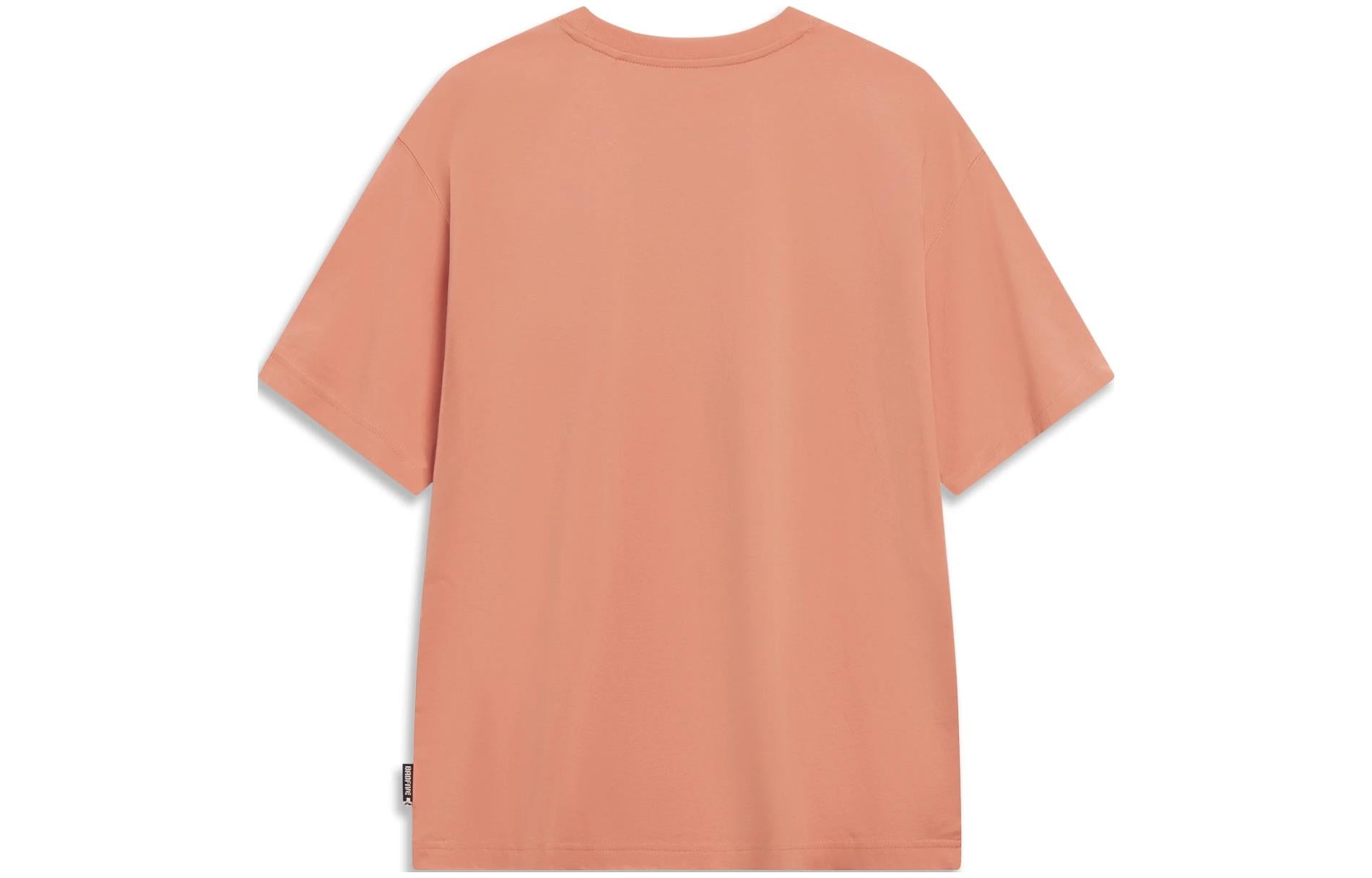 Li-Ning BadFive Graphic T-shirt 'Orange' AHST283-7