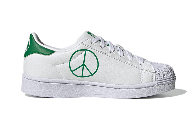(PS) adidas originals Superstar 'White Green' FW0822