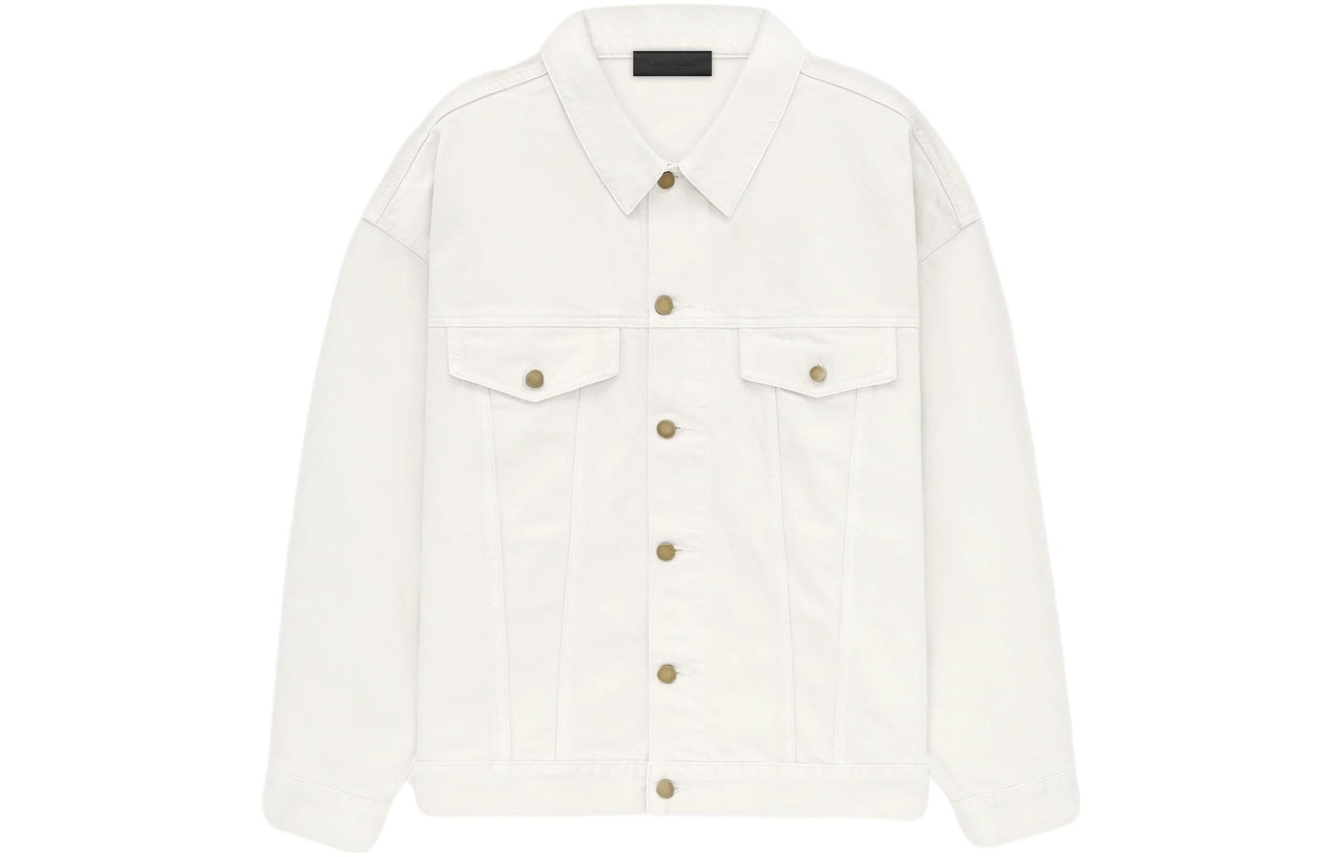 Fear of God Essentials FW23 Denim Jacket 'Cloud Dancer' 202BT234271F