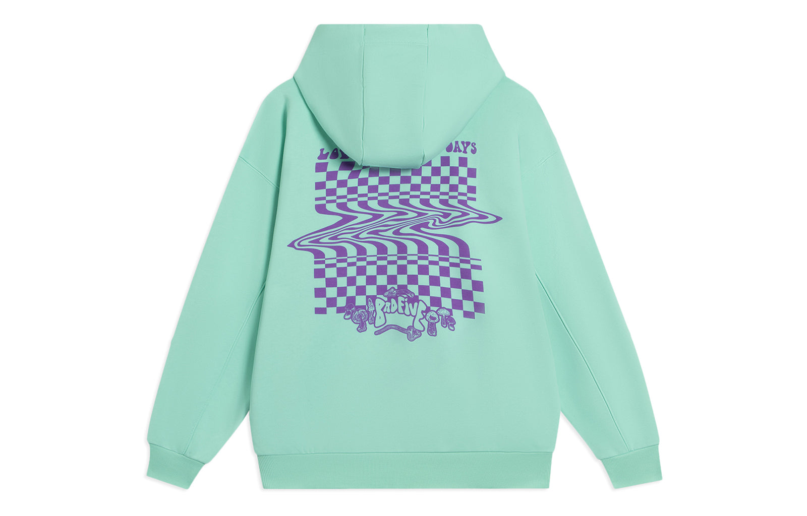 (WMNS) Li-Ning BadFive Graphic Hoodie 'Mint Green' AWDS646-3