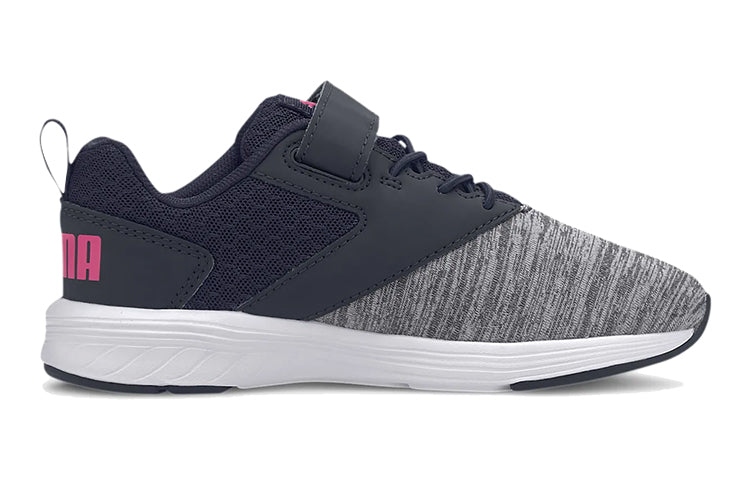 PUMA NRGY Comet Preschool Trainers Black/Pink 190676-20