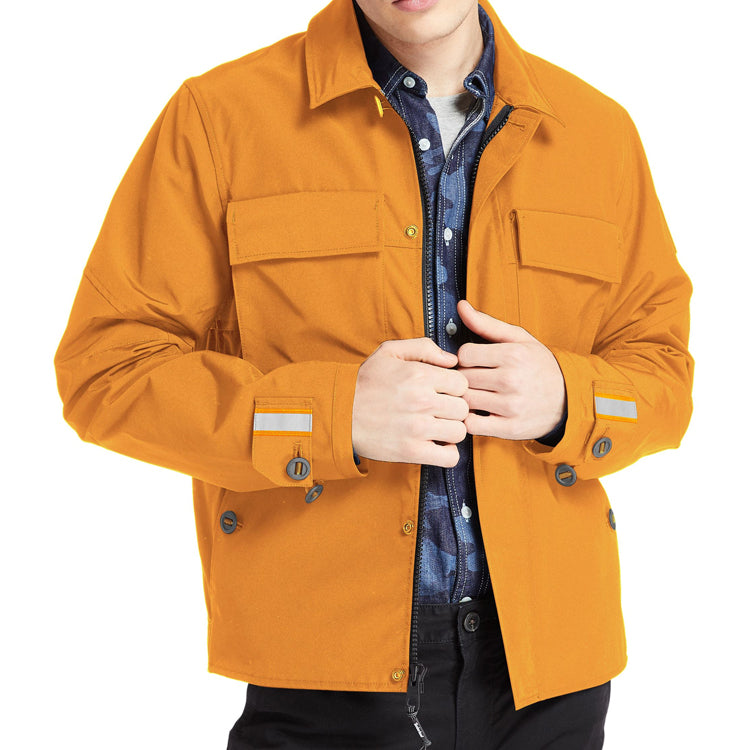 Men's Timberland Reflective Cargo Multiple Pockets Jacket Small A29VPP47