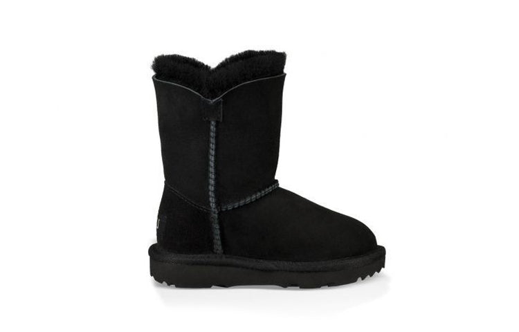(PS) UGG Bailey Button II Fleece Lined Black 1017400T-BLK