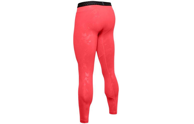 Under Armour Rush HeatGear Upstream Camo Leggings 'Red' 1355209-820