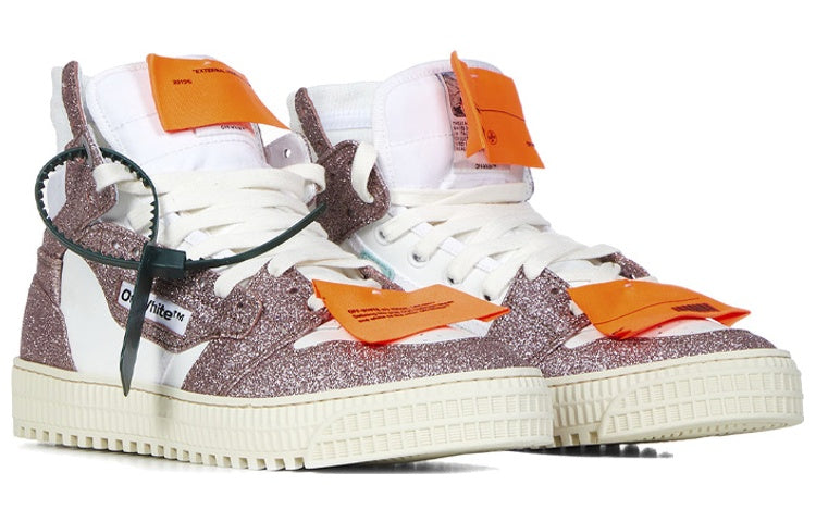 (WMNS) Off-White Off-Court 3.0 High-Top Sneaker 'Copper White' OWIA112F22LEA0040130