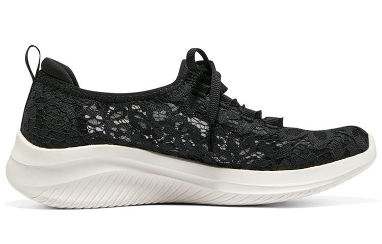 (WMNS) Skechers Ultra Flex 3.0 Slip-Ins 'Black' 896128-BLK