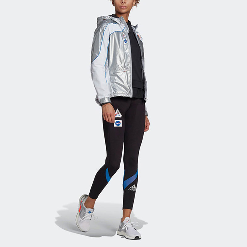 (WMNS) adidas Space Tgh W Casual Running Sports Tight Gym Pants/Trousers/Joggers Black GK6990