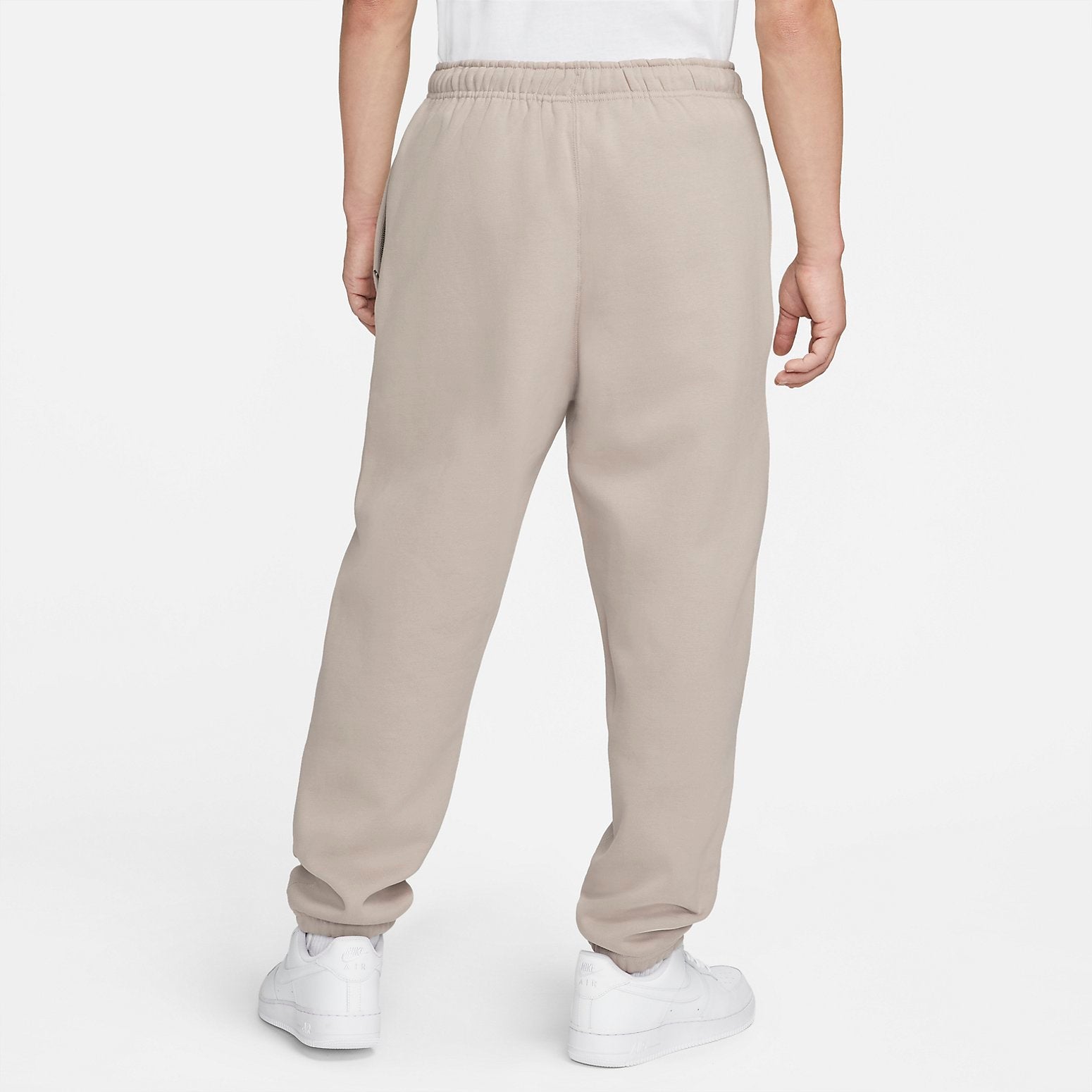 (WMNS) NikeLab Solo Swoosh Fleece Sweatpants Asia Sizing 'Malt' DA0330-245