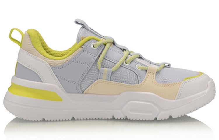 (WMNS) Li-Ning Mark Lite 'Grey yellow' AGCQ054-3