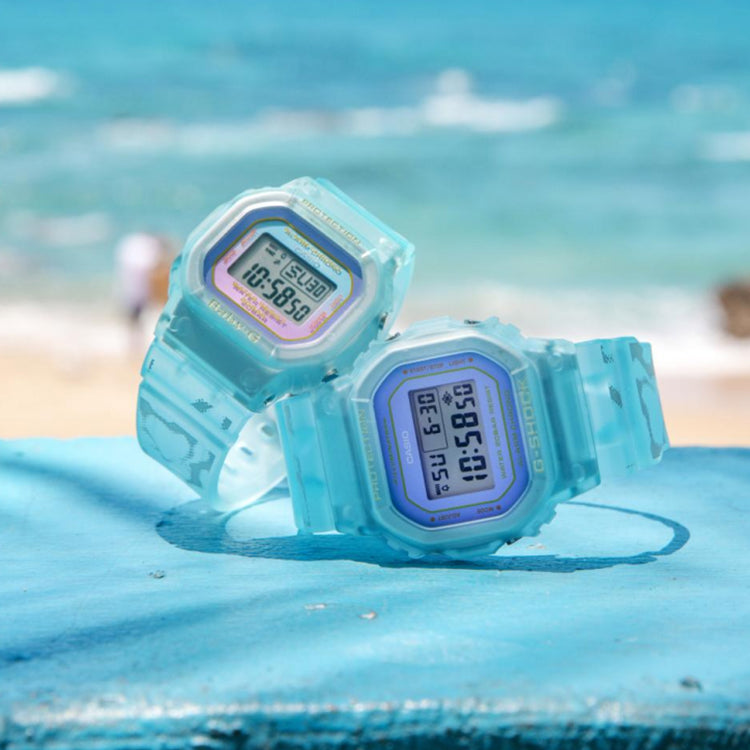 Casio Summer Lovers Sports Digital Watch 'Blue Translucent' SLV-21B-2PFC