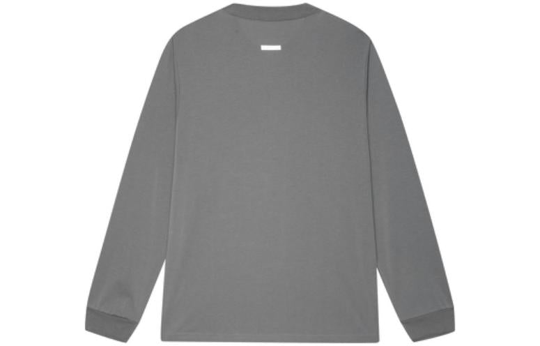 New Balance x Nice Rice Logo Long Sleeve Top Asia Sizing 'Grey Green' AMT22381-SYA