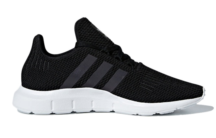 (GS) adidas originals Swift Run J 'Black White' CG6909