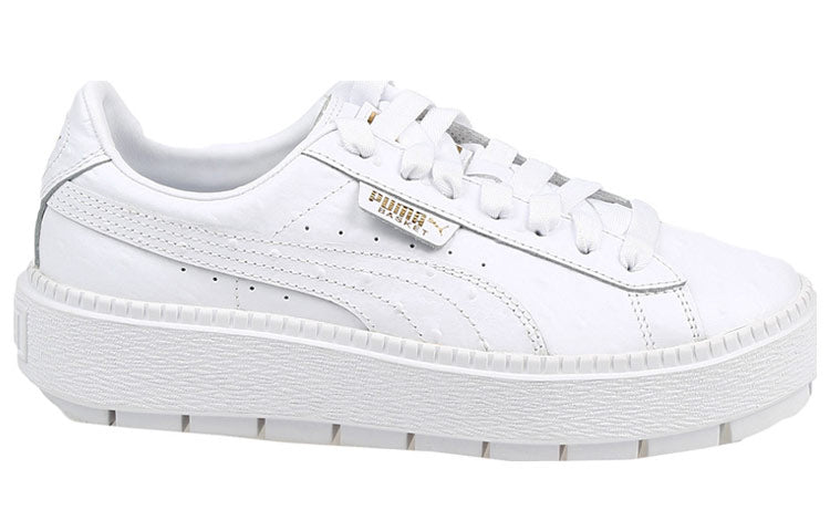 (WMNS) PUMA Platform Trace 'White Ostrich' 366684-02