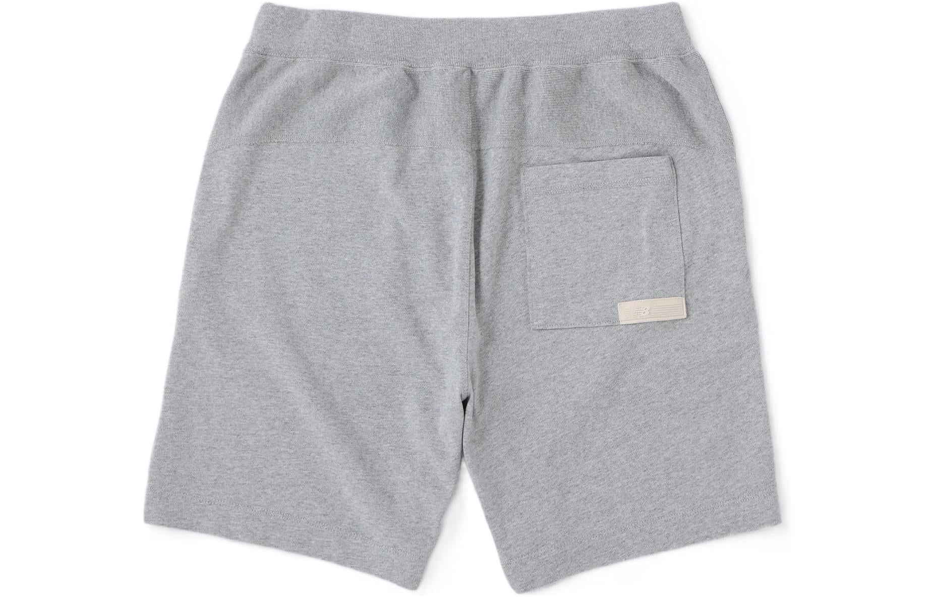 New Balance Casual Training Shorts Asia Sizing 'Grey' AMS25067-HGR