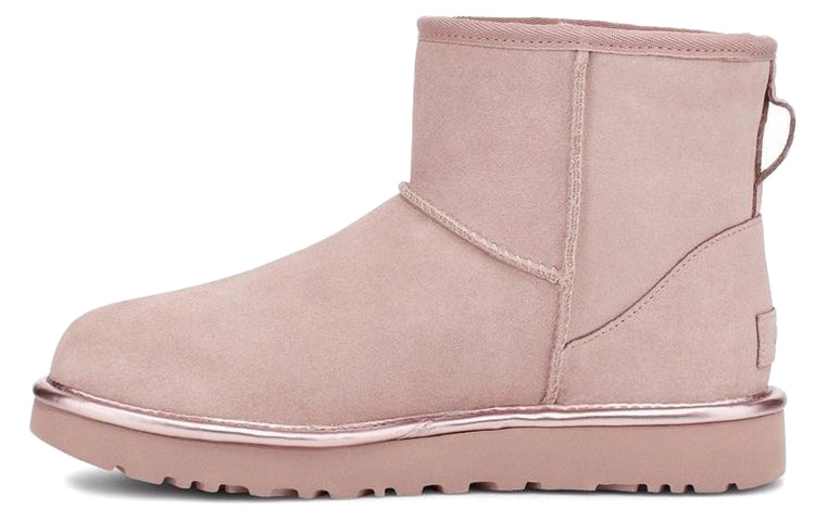(WMNS) UGG Classic Mini UGG Rubber Logo 1110087-PCMT