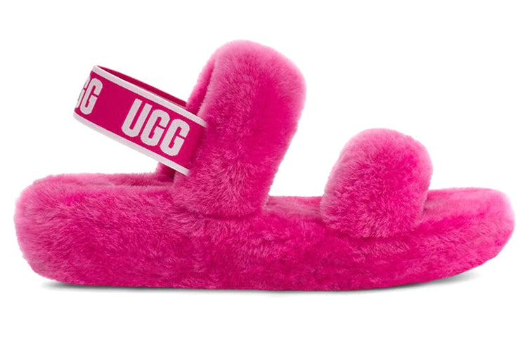 (WMNS) UGG Oh Yeah 'Pink Red' 1107953-BRY