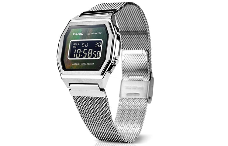 CASIO VINTAGE Series Retro Silver Digital A1000M-1BEF