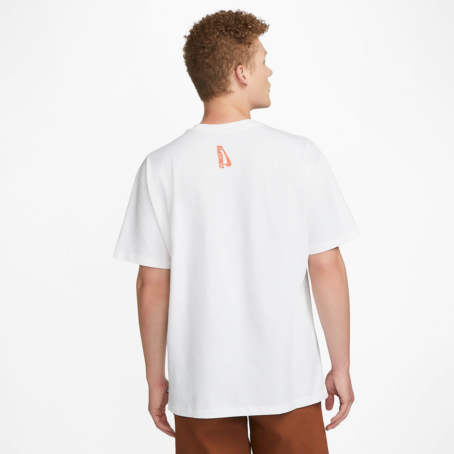 Nike SB x Concepts T-Shirt 'White Orange' DR0642-100