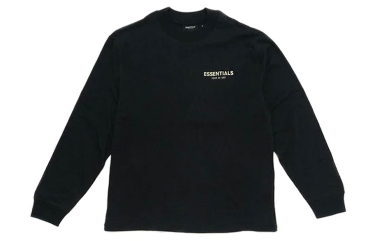 Fear of God Essentials Photo Series Black Tee FOG-FW19-14