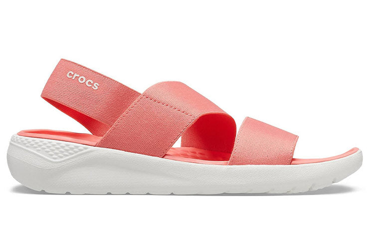 (WMNS) Crocs LiteRide Minimalistic Casual Sports Orange Sandals 206081-6SL
